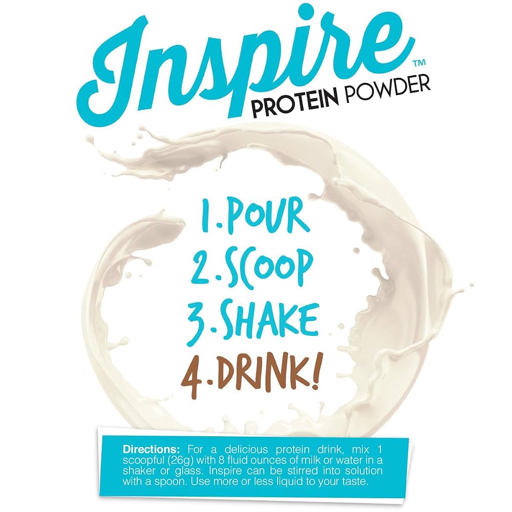 Bariatric Eating Inspire Coffee Ice Cream Whey Protein Isolate - 20 Servings - image 3