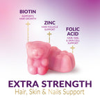 Nature's Choice Hair Vitamins Gummies with Biotin 5000 mcg - 60 Gummies - image 3