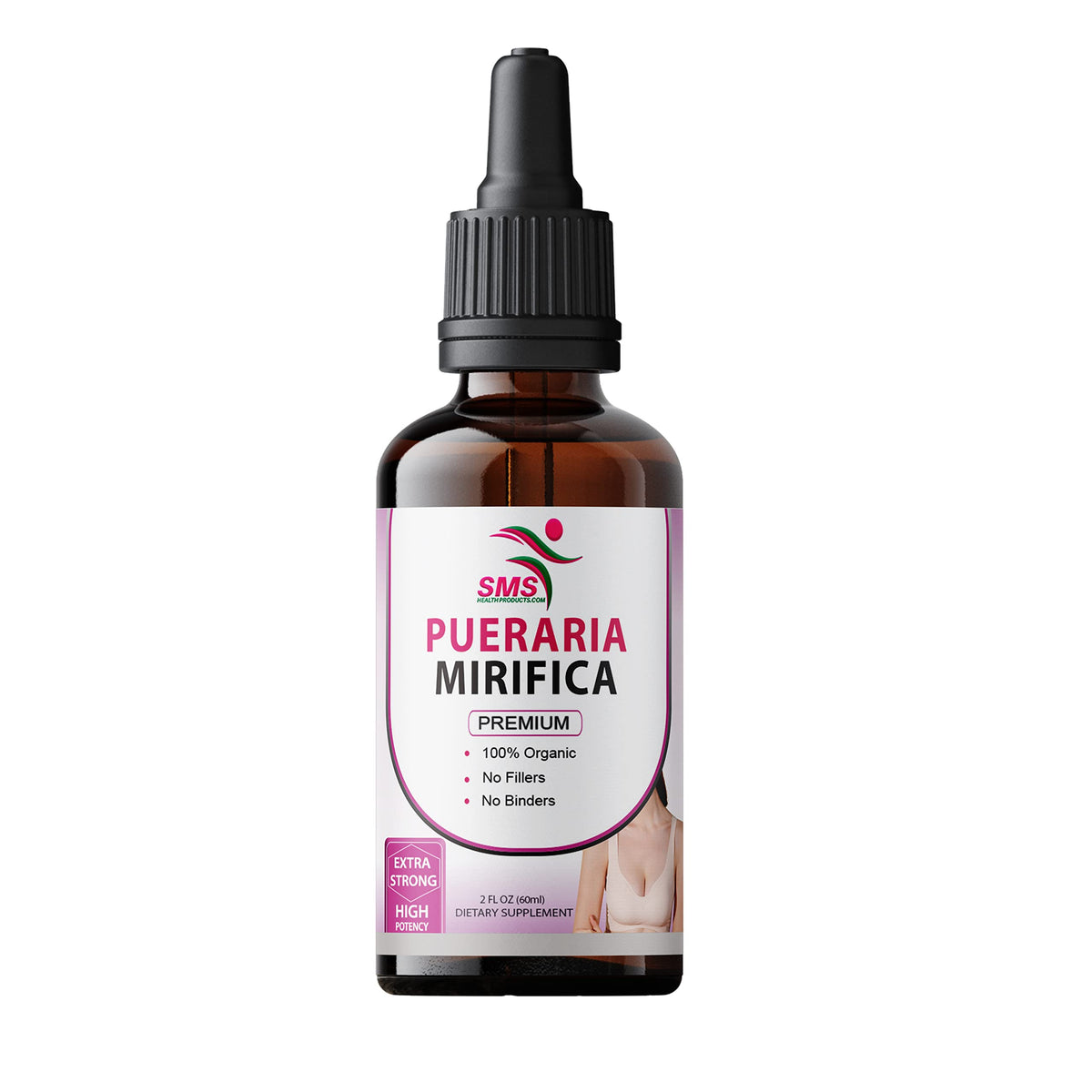 SMSHEALTHPRODUCTS Pueraria Mirifica Drops Herbal Extract - 2 Fl Oz - image 7