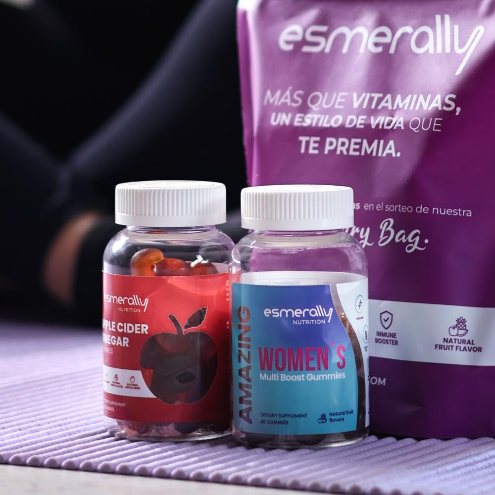 Esmerally Women's Multivitamin & Apple Cider Vinegar Gummies - 360 Count - image 2