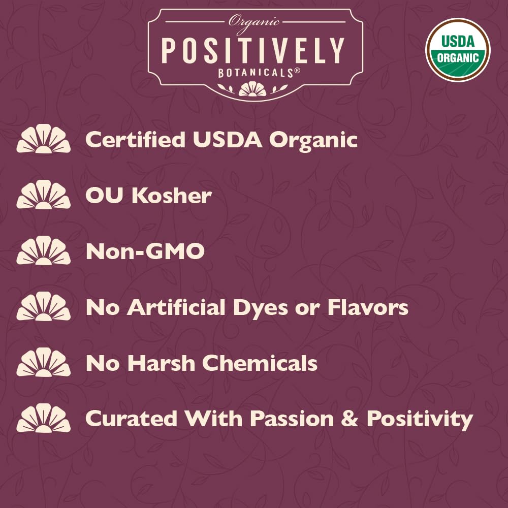 Organic Positively Tea Company Marshmallow Root Herbal Tea - 16 Ounce - image 3