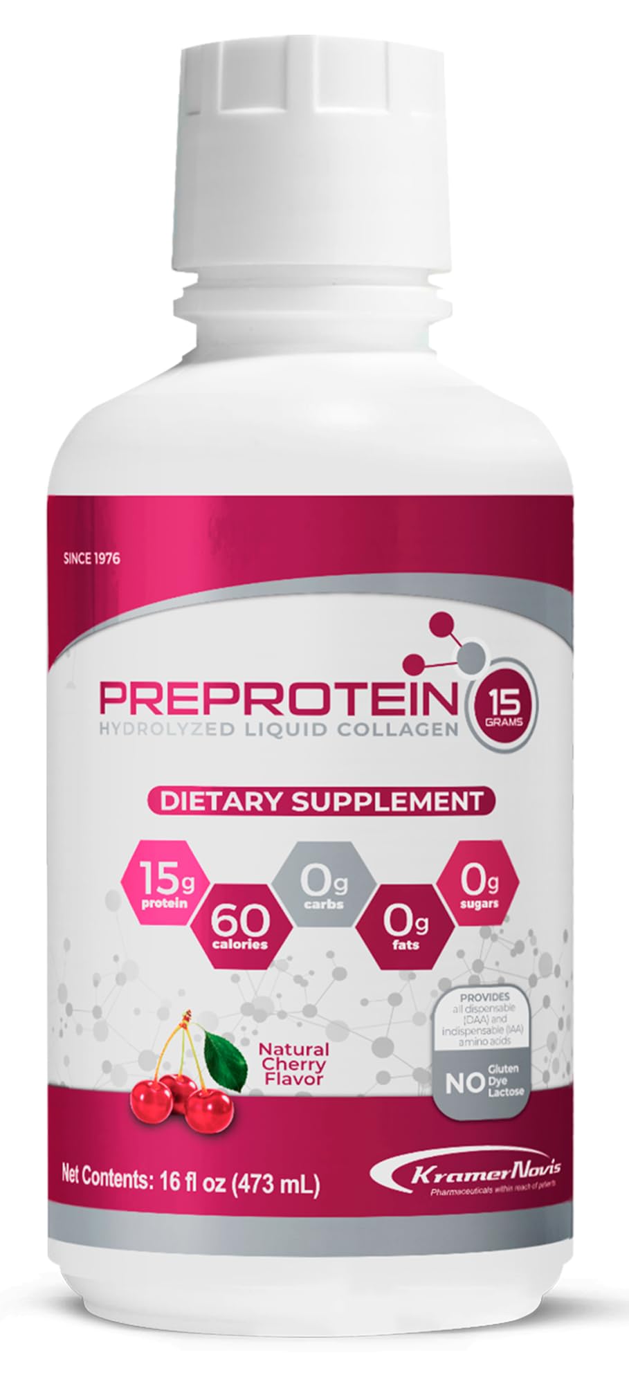 PreProtein 15 Liquid Hydrolyzed Collagen Peptides
