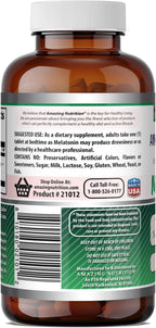 Amazing Formulas Melatonin 10mg Tablets Supplement