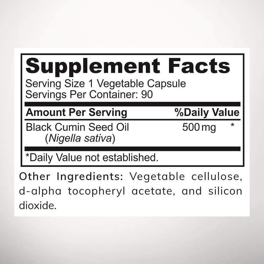 Zaytun Vitamins Halal Black Seed Oil