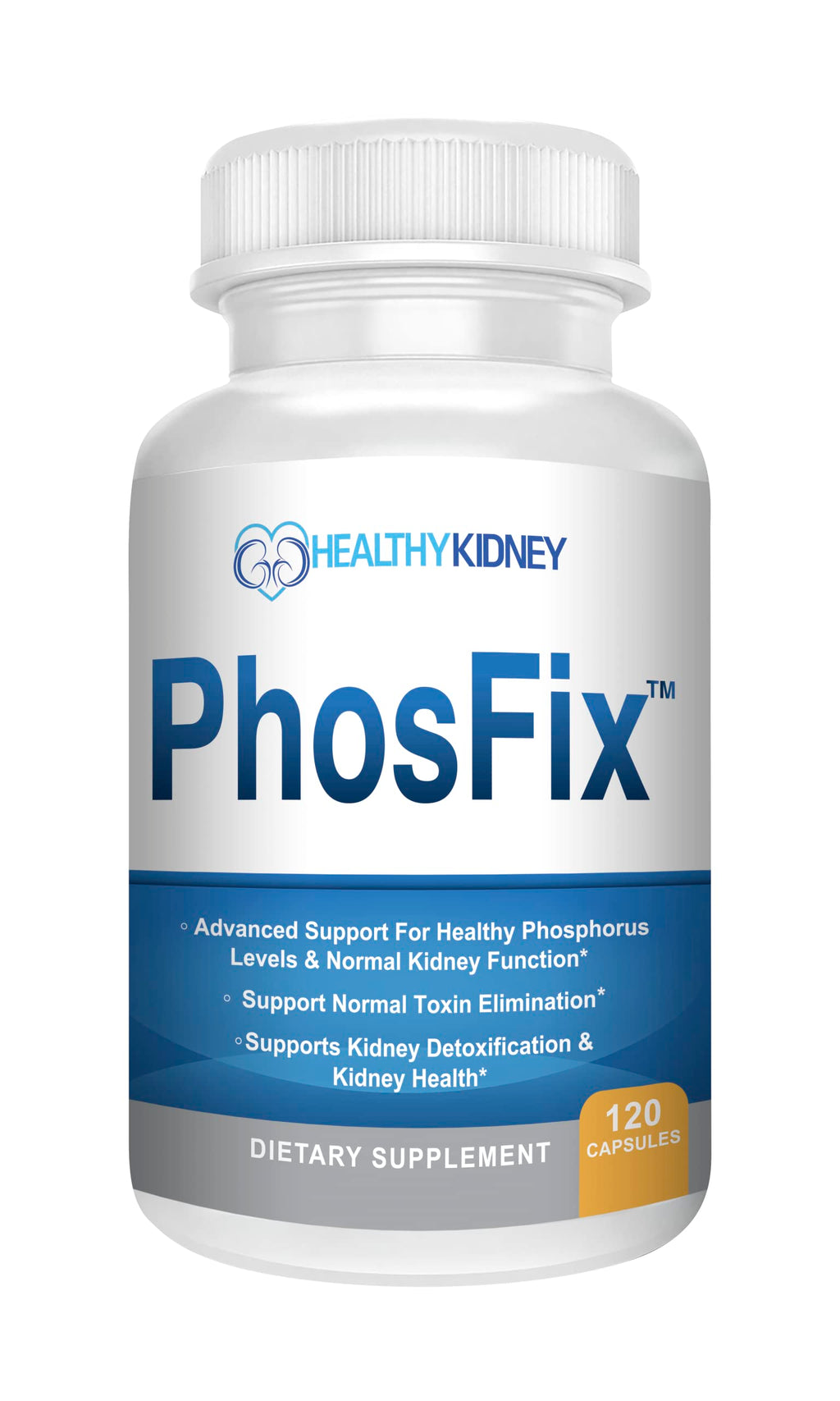 Kidney Restore PhosFix Phosphorus Binder - 120 Capsules