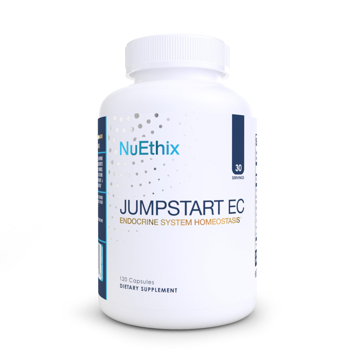 NuEthix Formulations Jumpstart EC Endocrine Support - 120 Capsules