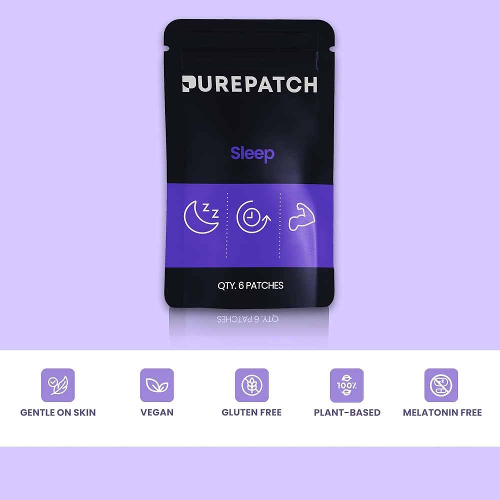 Pure Patch Sleep Patches Melatonin-Free Magnesium Glycinate - 30 Patches - image 3