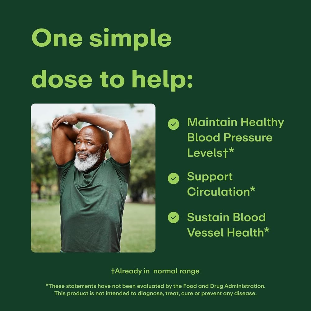 WellWithAll Blood Pressure Support Supplement - 60 Tablets - image 5