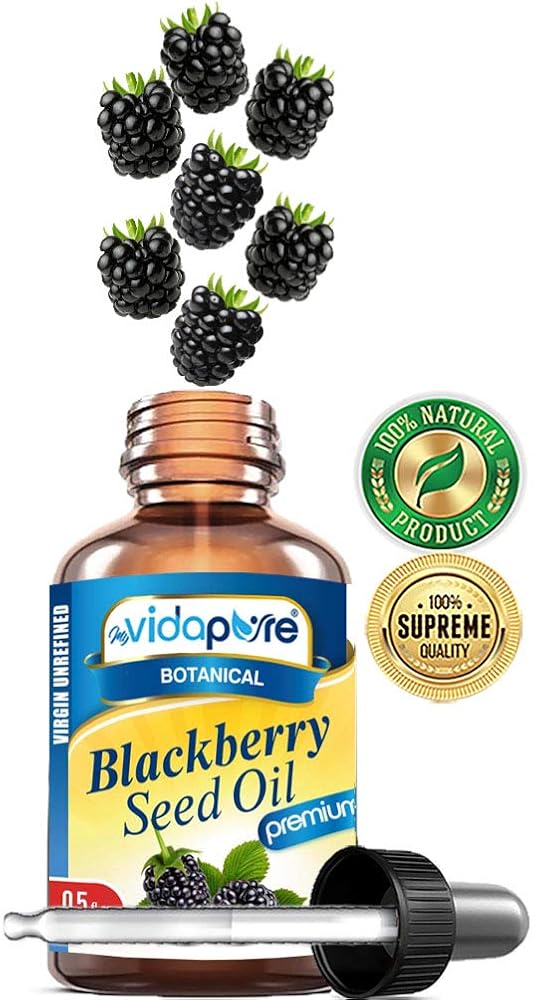 MYVIDAPURE BlackBerry Seed Oil Wild Growth RAW 100% Pure Virgin - image 3