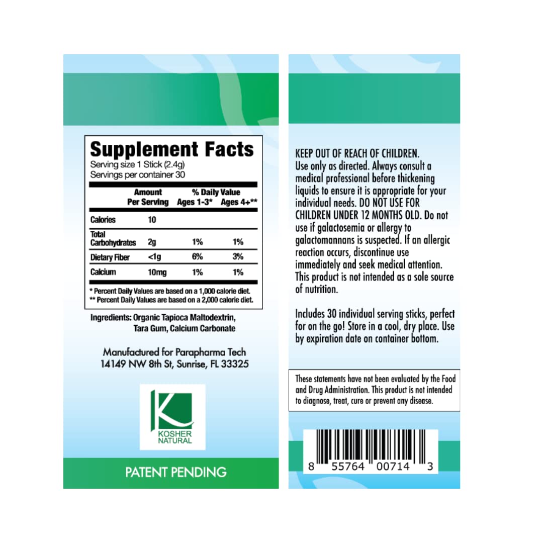Purathick Natural Thickener - 30 Individual Serving Sticks - image 2