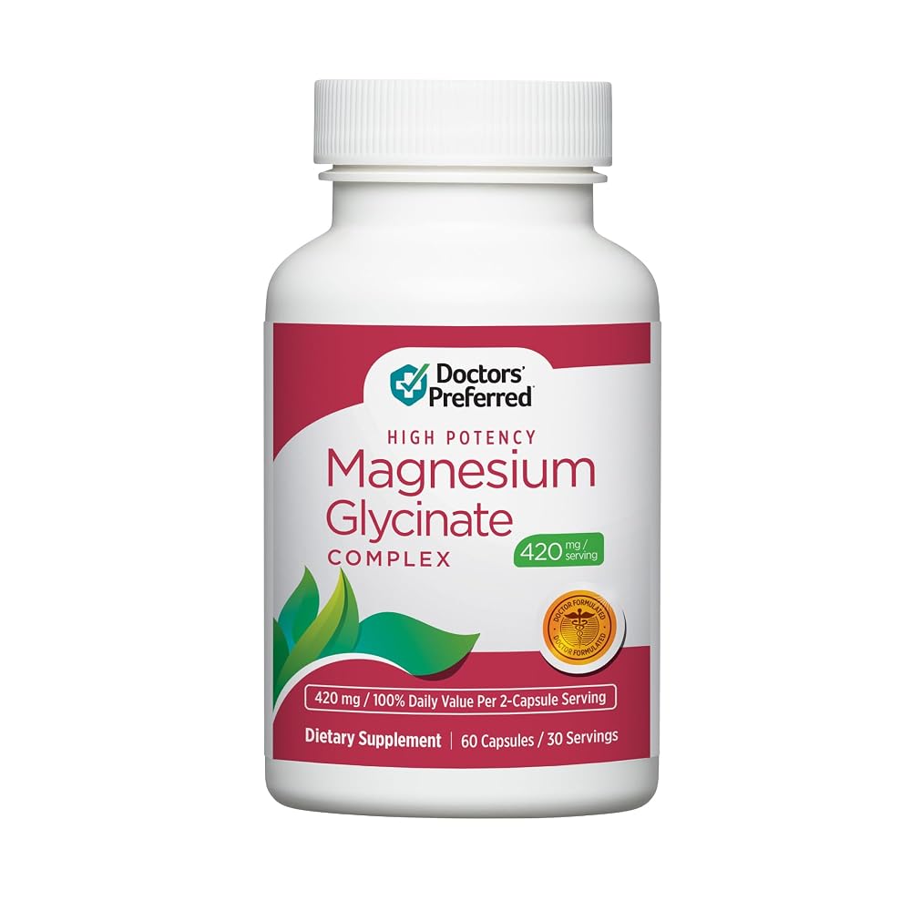 Doctors' Preferred High Potency Magnesium Glycinate Complex