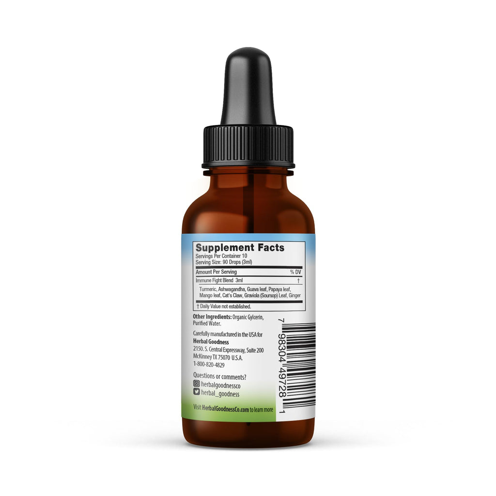 Herbal Goodness Kids Immune Support with Ashwagandha - 1 Fl Oz - image 3