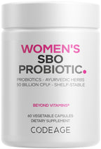 Codeage Women's Probiotics 50 Billion CFUs - 60 Capsules