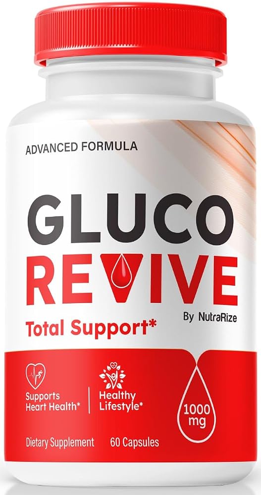 NutraRize Gluco Revive Natural Support - 60 Capsules