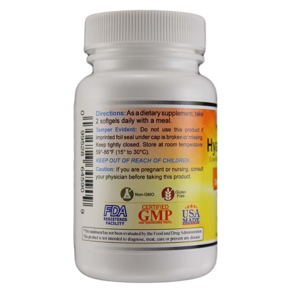 Wonder Laboratories Hyaluronic Acid 120 mg - 90 Capsules - image 3