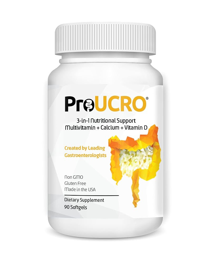 ProUCRO Gut Multivitamin Nutritional Support - 90 Softgels