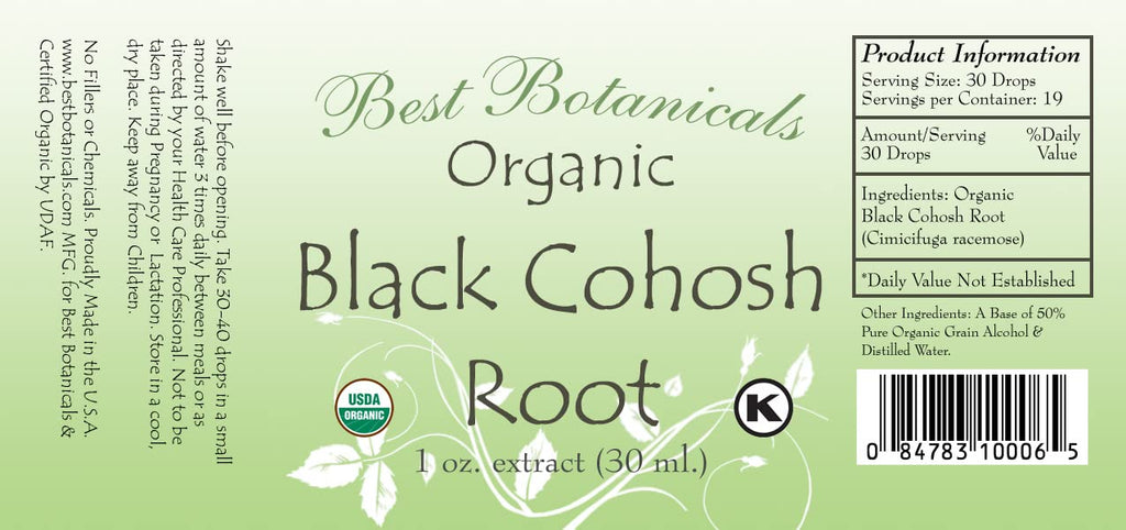Best Botanicals Black Cohosh Root Extract - 1 Fl Oz - image 5