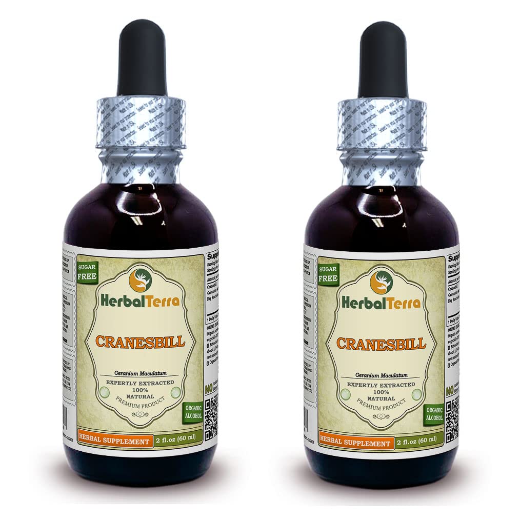 Herbal Terra LLC Cranesbill (Geranium Maculatum) Tincture