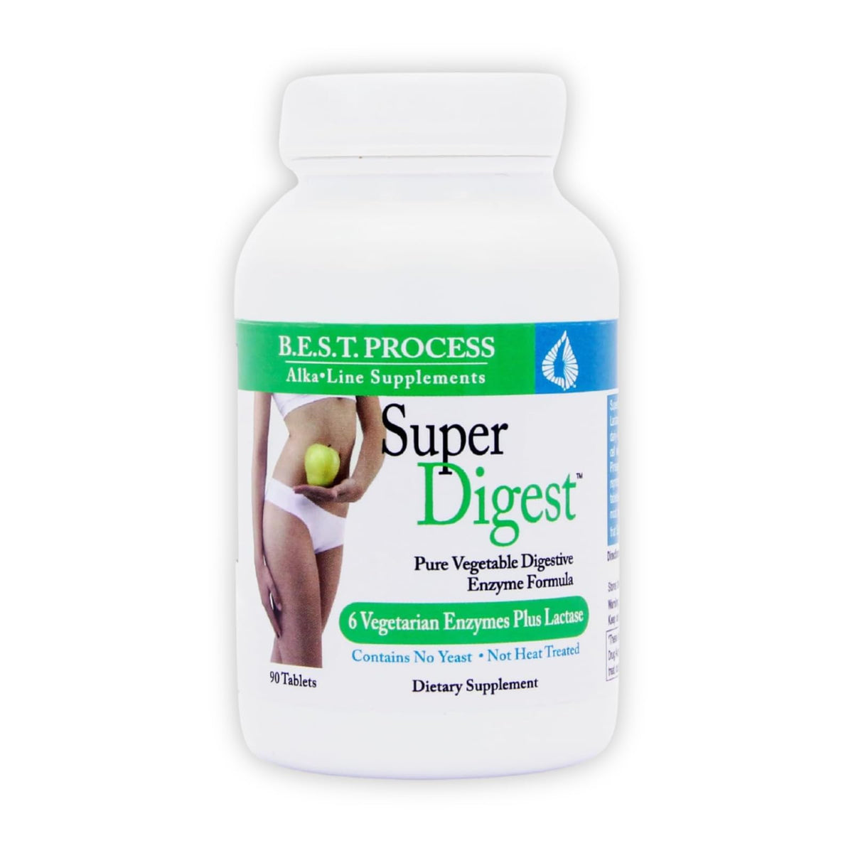 Morter SuperDigest - 7 Plant-Based Digestive Enzymes with Bromelain