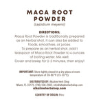 Alkaline Herb Maca Root Powder - 4 oz Organic Peruvian - image 2