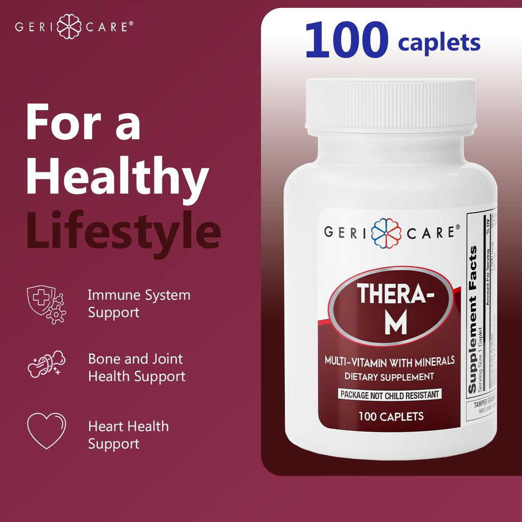GeriCare Thera M Multivitamin - 200 Caplets - image 6