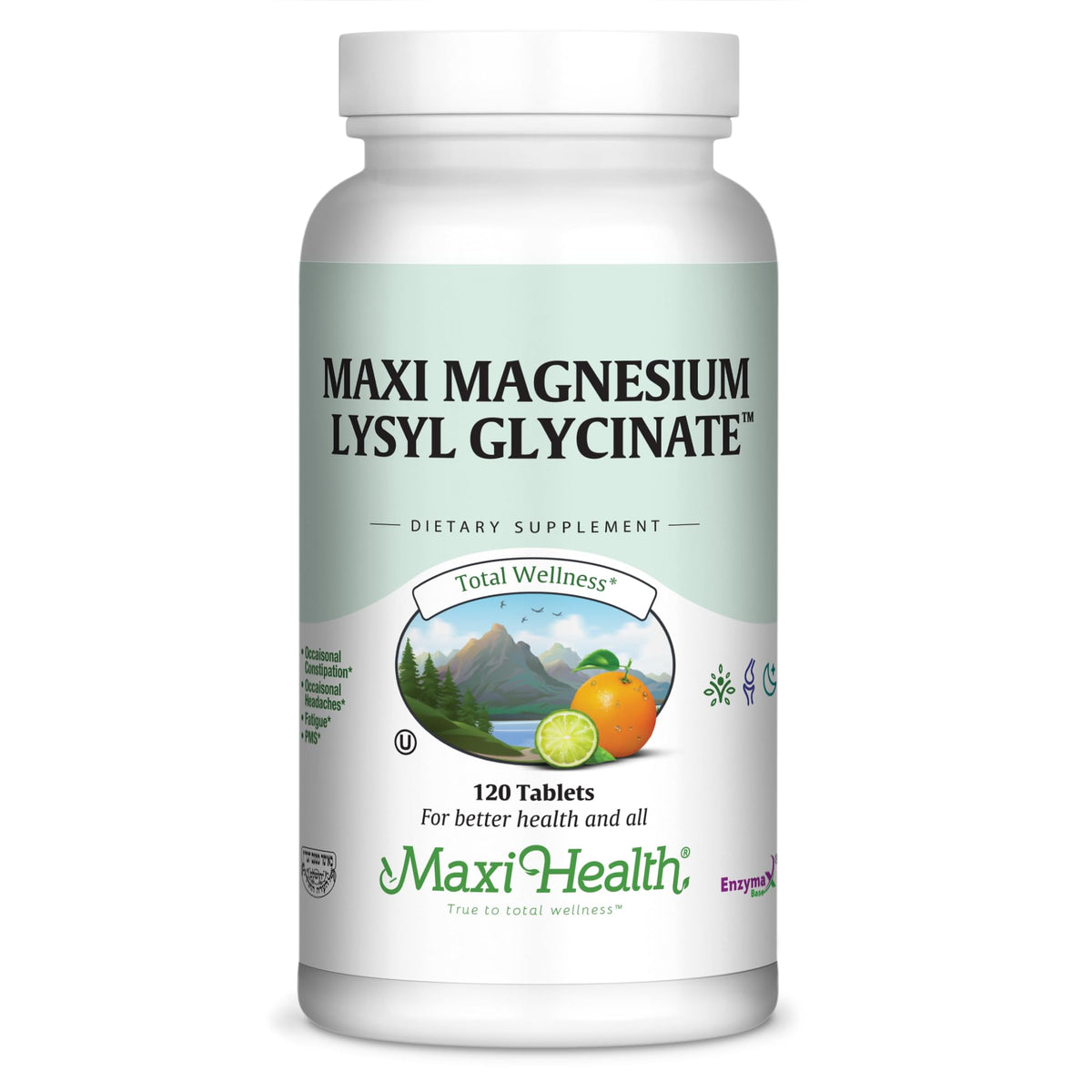 Maxi Health Magnesium Glycinate 200mg - 120 Tablets