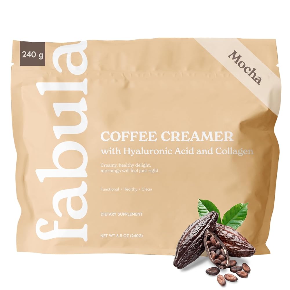 Fabula Collagen Creamer for Coffee with Hyaluronic Acid - 8.5 Oz