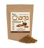 Sayan Siberian Raw Chaga Powder and Chunks - Super Antioxidant Tea