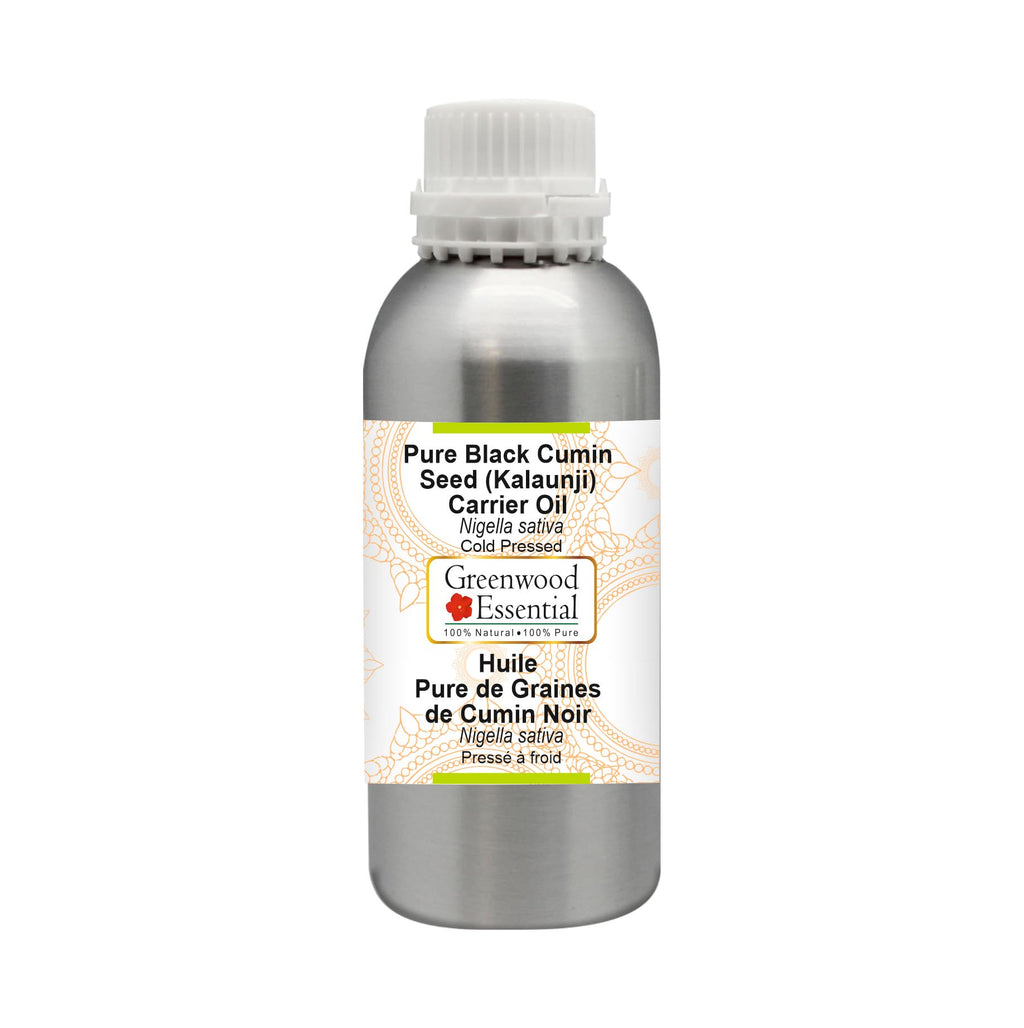 Greenwood Essential Pure Black Cumin Seed Carrier Oil - 630ml
