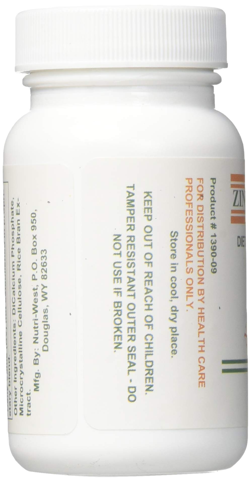 Nutri-West Zinc Chelate 16 mg - 90 Tablets - image 2