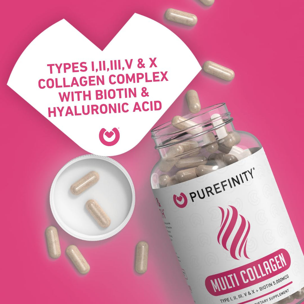 PUREFINITY Collagen Peptides for Women - 90 Capsules - image 2