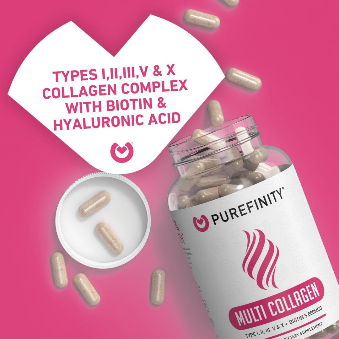 PUREFINITY Collagen Peptides for Women - 90 Capsules - image 2