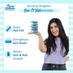 Power Gummies Hair & Nail Gummies with Biotin & Zinc - 120 Gummies - image 3