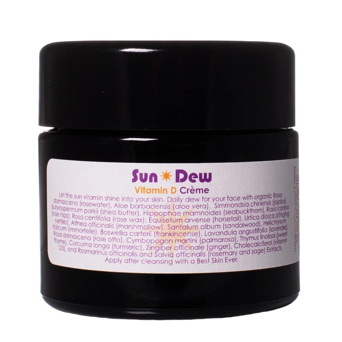 LIVING LIBATIONS Organic Sun Dew Vitamin D Crème - 100 ml