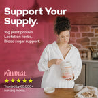 Milk Dust Lactation Protein Powder Vegan Vanilla - 23.02 oz - image 5