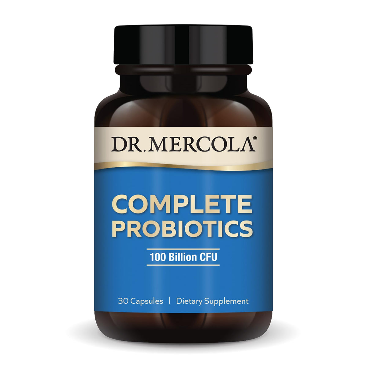 Dr. Mercola Complete Probiotics 100 Billion CFU - 30 Capsules