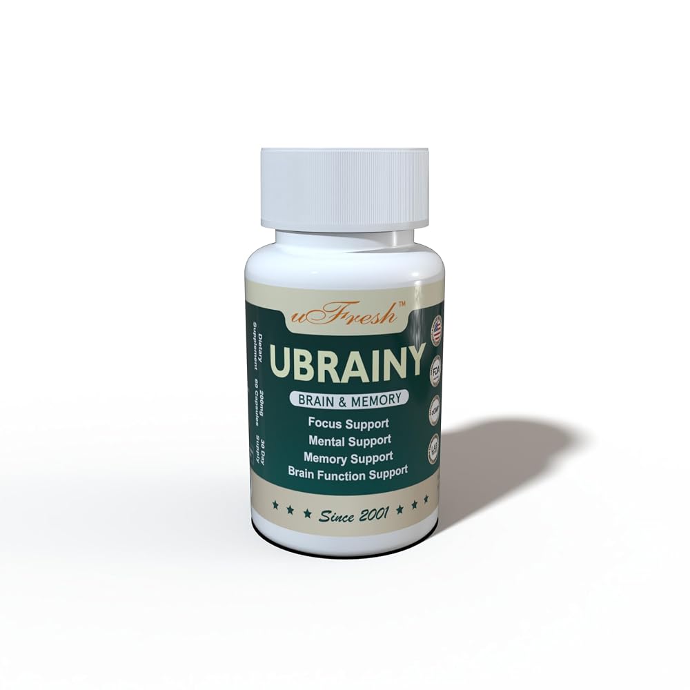 uFresh Ubrainy Brain and Memory Support Capsules