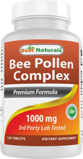 Best Naturals Bee Pollen Complex 1000 mg - 120 Tablets
