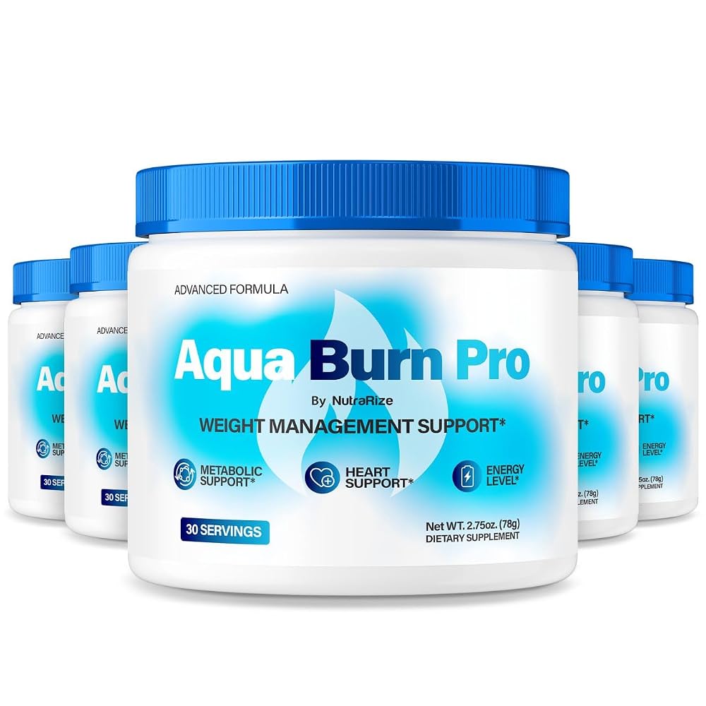 NutraRize Aqua Burn Pro Powder for Energy - 150 Servings