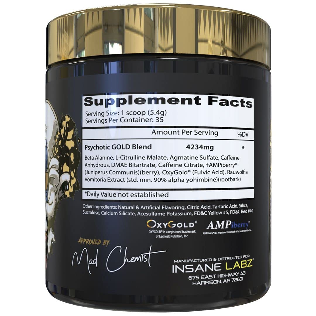 Insane Labz Psychotic Gold