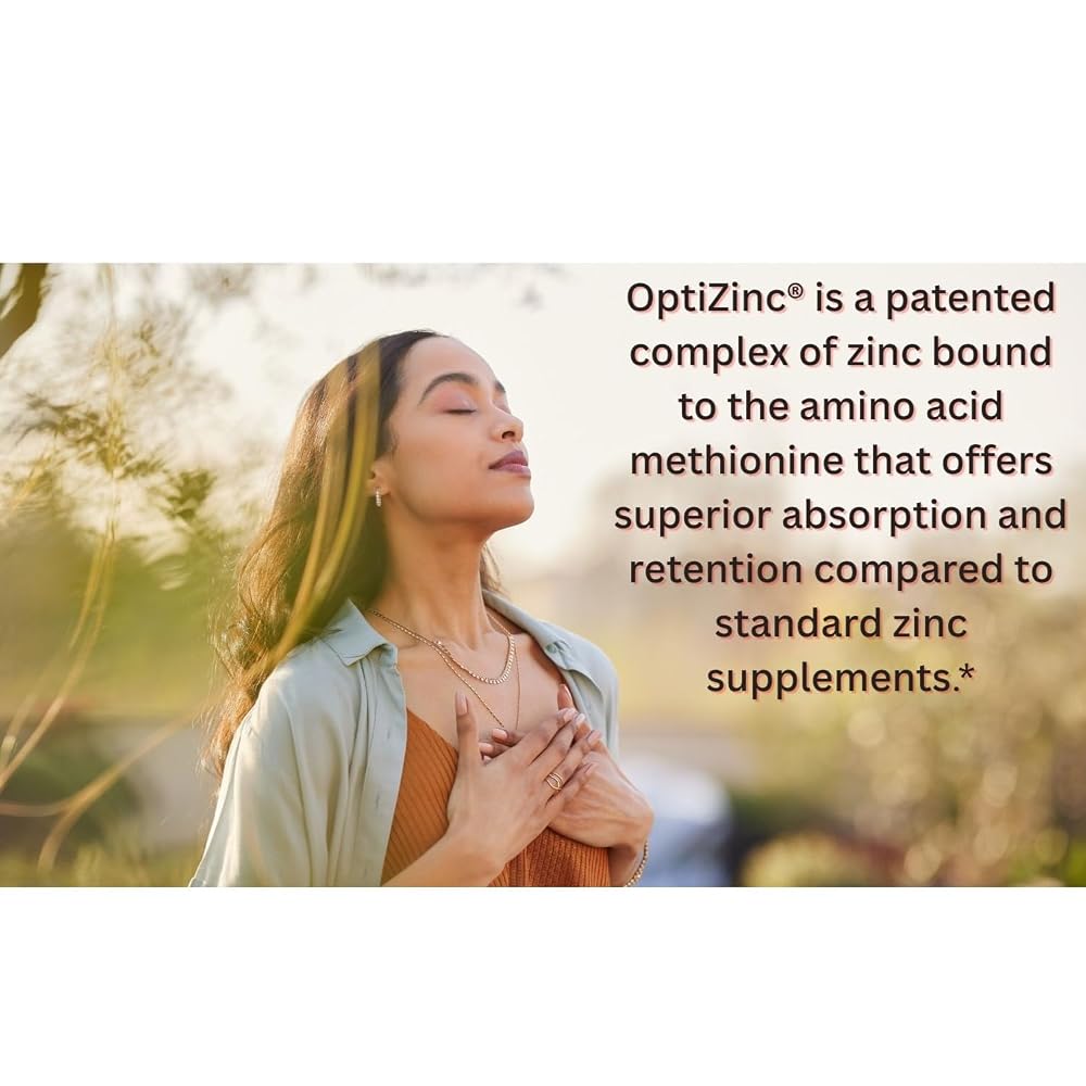 Holly Hill Health Foods L-OptiZinc Zinc 20 mg - 250 Tablets - image 5
