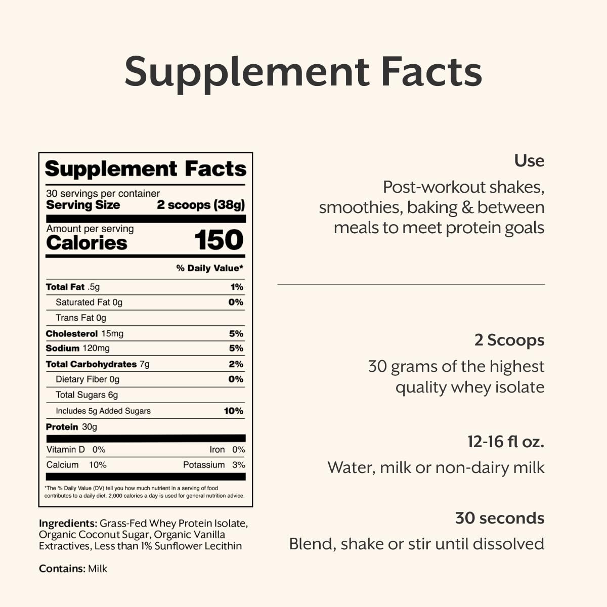 ProMix Nutrition Whey Isolate Powder Vanilla - 5 lb (Pack of 2) - image 6