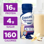 Ensure High Protein Vanilla Nutrition Shake With Fiber