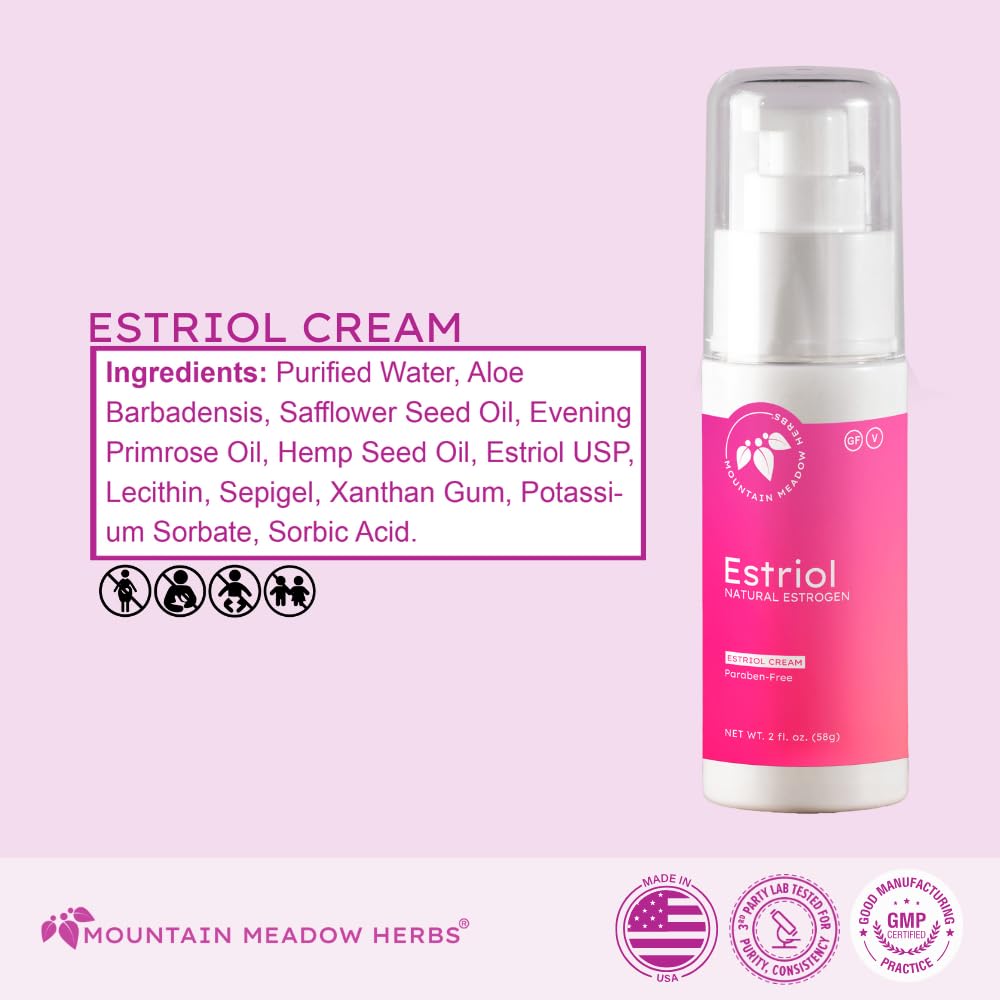 Mountain Meadow Herbs Estriol Cream Bioidentical Support - 4oz - image 4