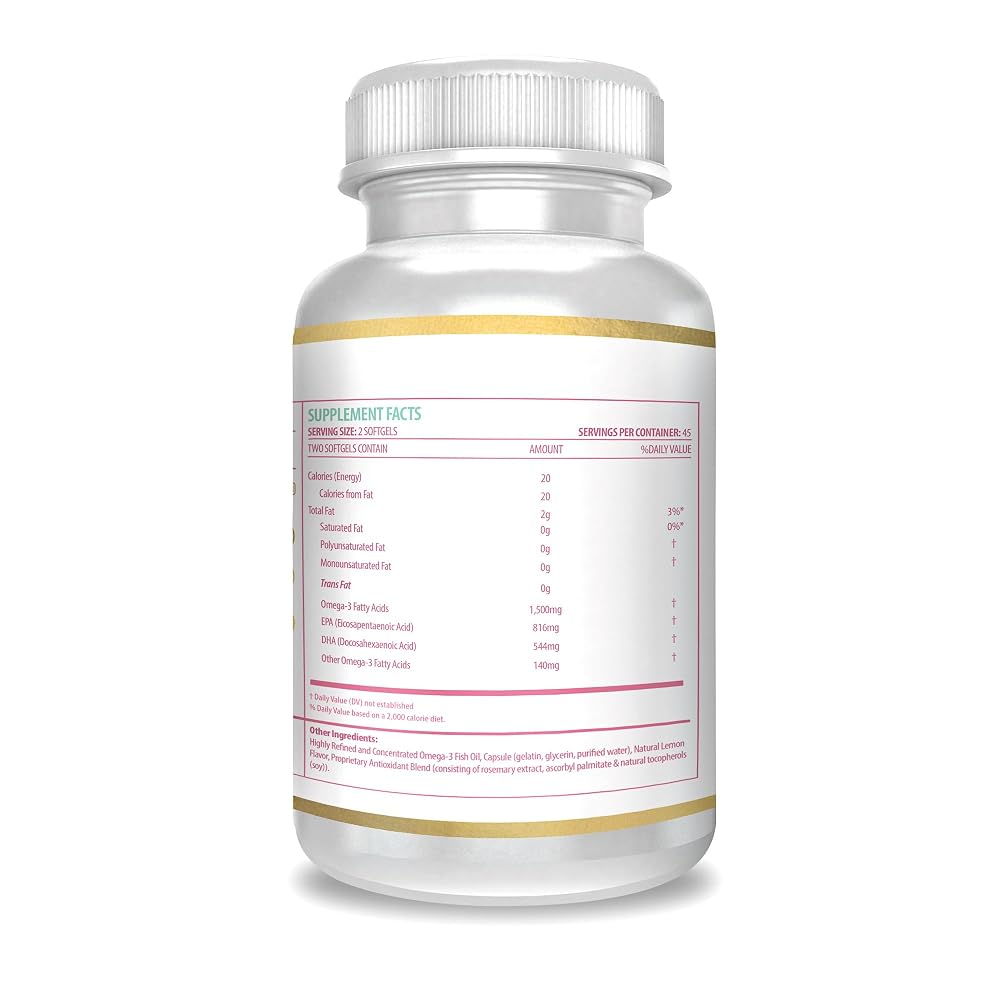 ACTIF Complete Prenatal DHA with Omega-3 - 90 Softgels - image 3