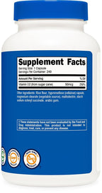 Nutricost Vitamin D2 2000 IU Supplement - 240 Capsules - image 5