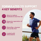 Unique Formula Liver Support Supplement - 90 Capsules - image 2