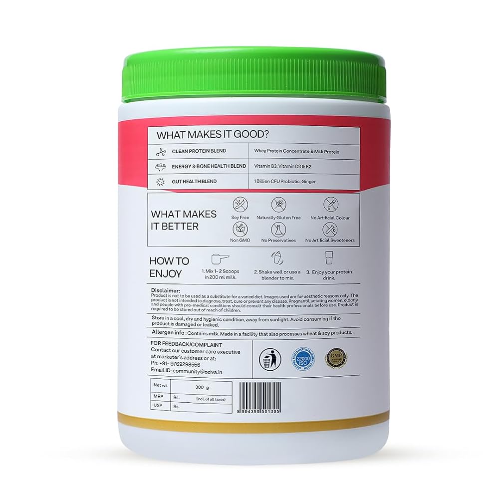 OZiva Daily Protein Activ for Women Chocolate - 300g - image 9