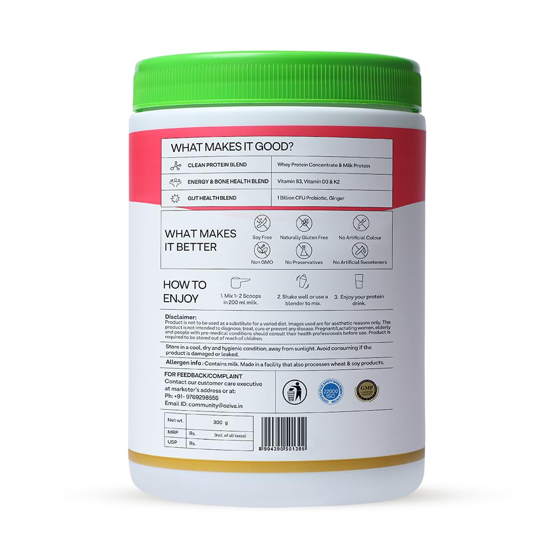 OZiva Daily Protein Activ for Women Chocolate - 300g - image 9