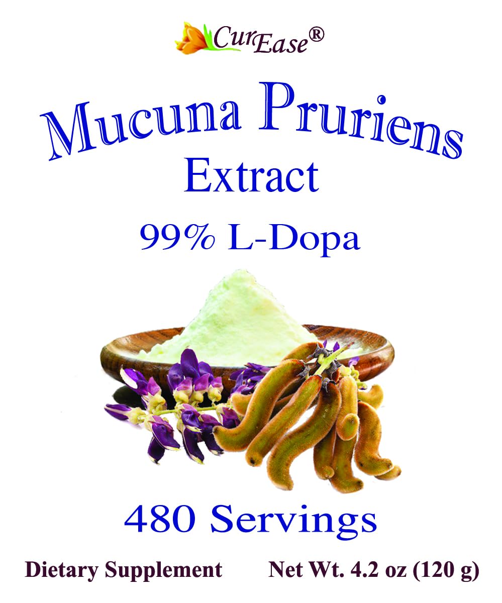 l-dopa Mucuna Pruriens Extract Powder 99% L-Dopa - 4.2oz - image 3